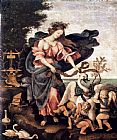 Allegory of Music or Erato by Filippino Lippi